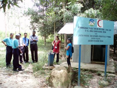 kampung drainage system